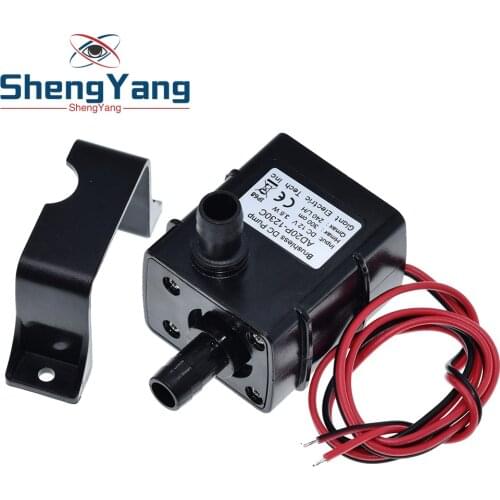ShengYang New Mini DC12V 3m 240L/H Brushless Motor Submersible Water Pump Home G08 Drop ship