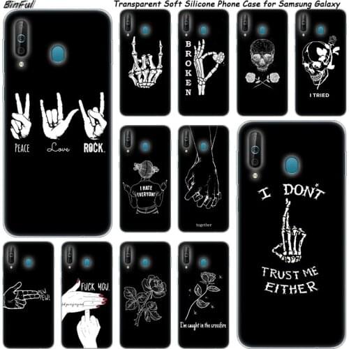 Hot Abstract Line Face art dark Silicone Case For Samsung Galaxy A80 A70 A60 A50 A40 A40S A30 A20E A2CORE M40 Note 10 Plus 9 8 5