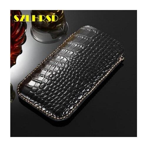 Genuine Leather phone bags For Asus Zenfone Max Pro M1 ZB602KL cases Flip cover slim pouch stitch sleeve For Pegasus 4S ZS600KL