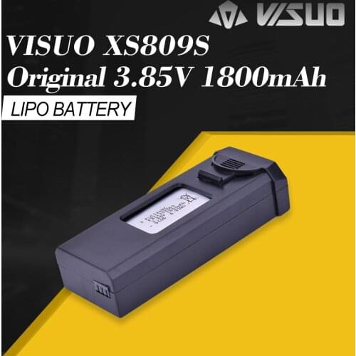 VISUO Shark XS809 XS809W XS809HW XS809s RC Drones Quadcopter 3.85V 1800mAh Rechargeable Lipo Battery Spare Parts