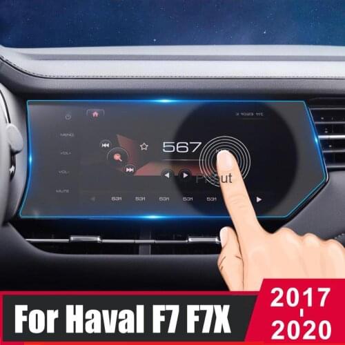 For Haval F7 F7X 2017 2018 2019 2020 Tempered Glass Car Navigation Screen Protector LCD Touch Display Screen film Anti Scratch