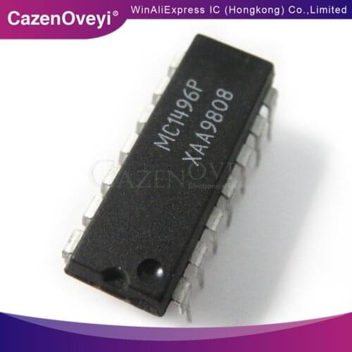 10pcs/lot MC1496P MC1496 DIP-14 balanced modem In Stock