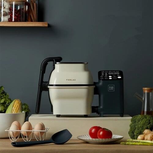 220V 2.2L Automatic Cooking Machine Intelligent Cooking Robot Household Multifunctional Cooking Wok Food Processer