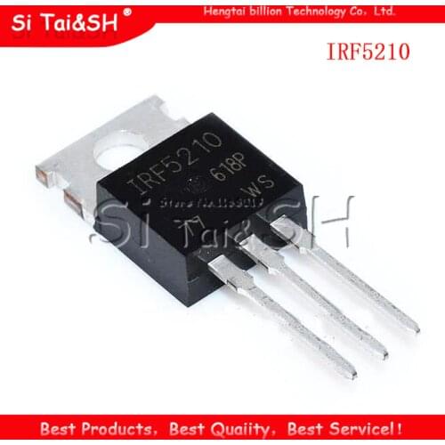 5pcs IRF5210 TO-220 IRF5210PBF TO220 MOSFET P-CH 100V 40A