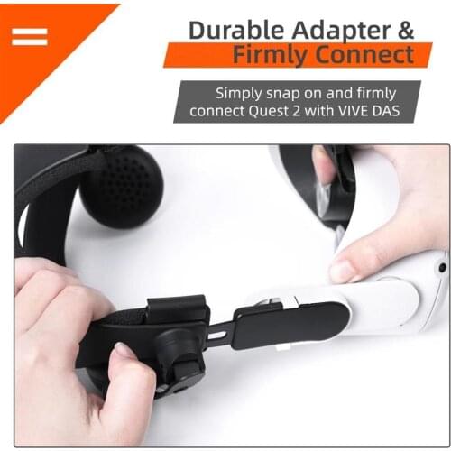 Headset Adapter For Oculus Quest 2 For HTC VIVE Deluxe Audio Strap DAS Connector For Oculus Quest 2 VR Accessories VR Supplies