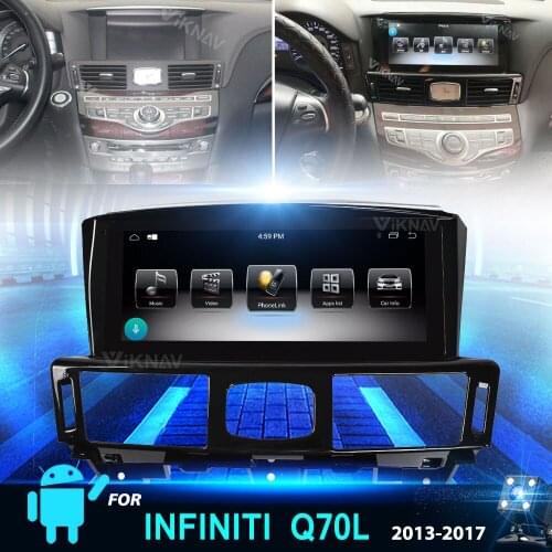 2 din Android car radio For Infiniti Q70L 2013 2014 2015 2016 2017 car stereo autoradio GPS navi multimedia DVD player