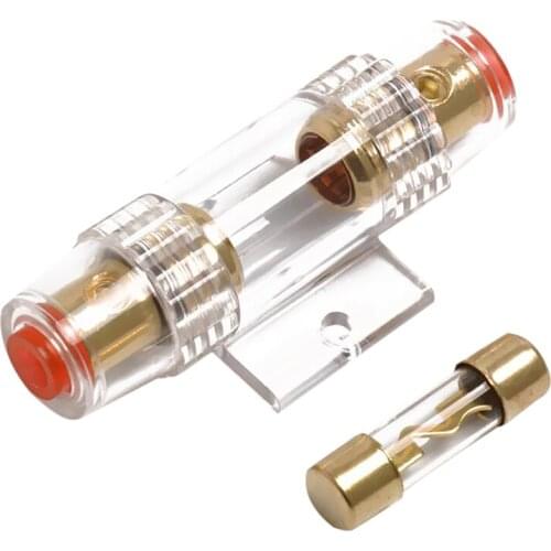 Car Auto Stereo Audio Inline AGU Fuse 4/8 Gauge+100A Amp Fuse