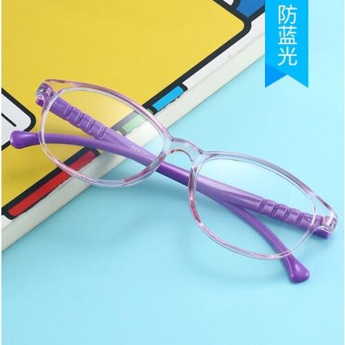 Kid Glasses Ultra Light Frame Computer Glasses Anti-blue Light Eyeglasses Eyewear Boys Girls Vision protection 2020 New