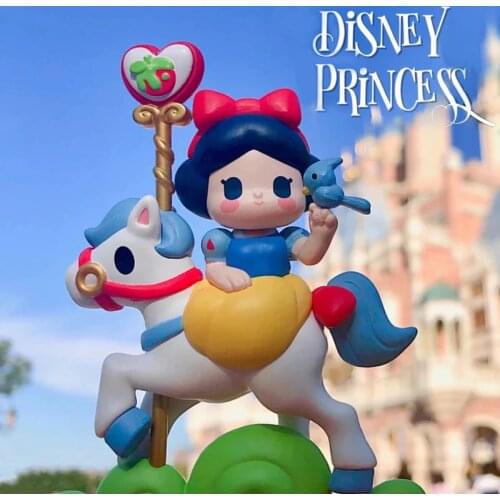 Disney Princess Comics Series Aurora Ariel Belle Mulan Snow White Action Figure Toys Gifts for kids Collection Model Decoration