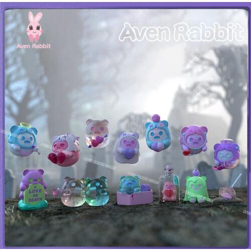 ShinWoo Love or Death Blind Box Toys of Ghost Bear Guess Bag Caja Ciega Blind Bag Toys for Girls Figures Birthday Gift