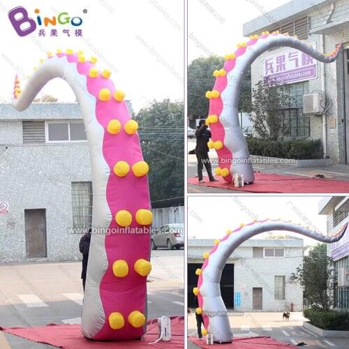 Exquisite inflatable silver tentacles for decoration / giant octopus tentacle balloons for sale - toys