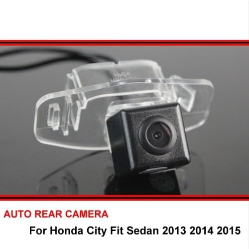 For Honda City / Fit Sedan 2013 2014 2015 Rear view Camera Back up Reverse Camera Car Parking Camera CCD Night Vision HD