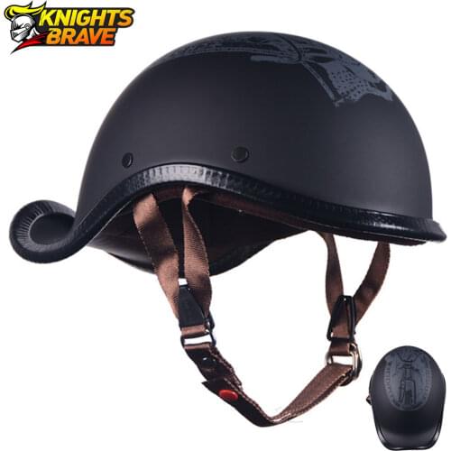 AIS Motorcycle Helmet Vintage Retro Half Face Casco Moto Men Motorbike Moto Helmet Racing Riding Helmet Safety Electric Helmet