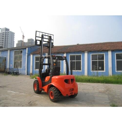 New 2Ton Off Road Forklift Rough Terrain Fork Truck Loader 2 Drive