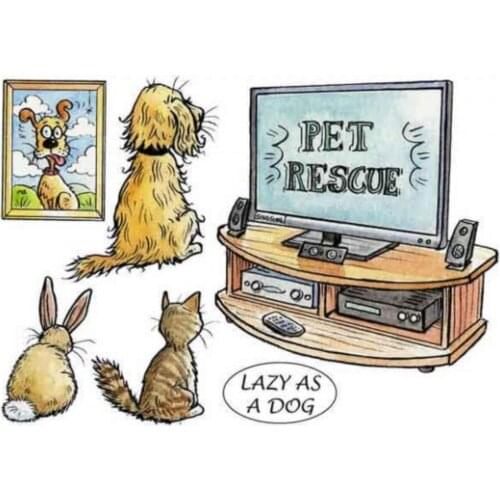 Dog, rabbit, cat Transparent Clear Silicone Stamp/Seal for DIY scrapbooking/photo album Decorative clear stamp A10 99