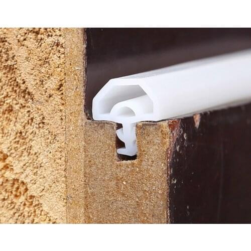 3.8*10mm 5M rubber sealing strips crash soundproof door thong strip wooden door/ window sealed slot type