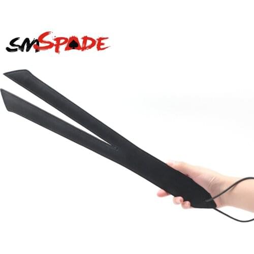 20% off scissors shaped spanking paddle leather sexy cowhide variety hand shot sex toys for couples Adult Sex Products
