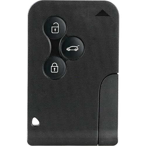 3 Buttons Folding Remote Car Key Fob Case for Renault Clio Logan Megane 2 3