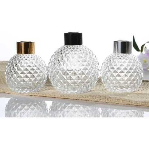 5pcs/set 100ml 150ml Aromatherapy Glass Bottle No Fire Diffuser Bottle Scent Volatilization Glass Container for Home Decor