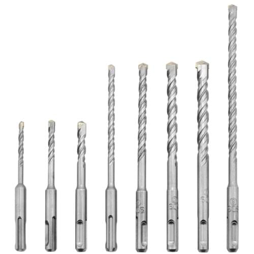 8/11Pcs Electric Hammer SDS Plus Chisel Bits Set for Electric Hammer Drill Bits Kit For Concrete Wall Brick Block Hole Saw Dril