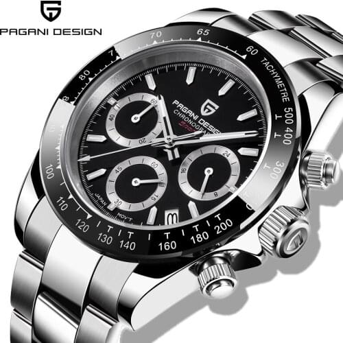 PAGANI DESIGN 2020 New Mens Watches Quartz Business watch Mens Watch Top Brand Luxury Chronograph Waterproof Relogio Masculino