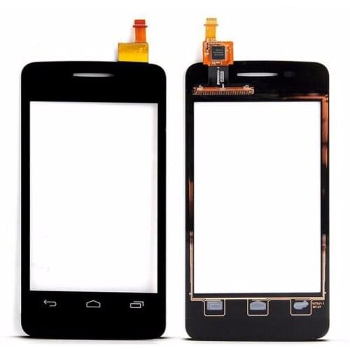For Alcatel OT4010A 4010D 4010E 4010X 4010 Touch Screen Digitizer Glass Panel Lens Black Color