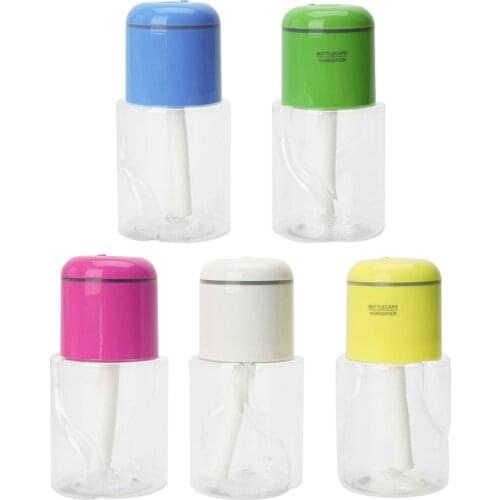 Free_on Portable Mini Water Bottle Caps Humidifier Aroma Air Diffuser Mist Maker 1Pc