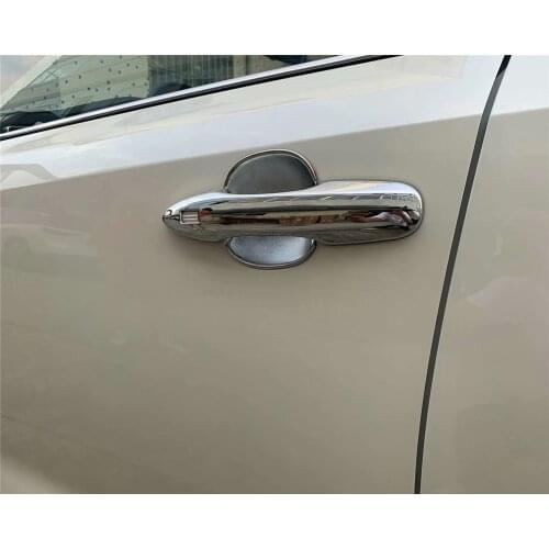 For Toyota Corolla 2019 2020 Hatchback Chrome Outside Door Handle Bowl Cover Trim Sticker Car styling Exterior Accessories