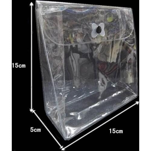 Wholesale15*5*15CM Transparent Waterproof PVC Cosmetic Bag Toiletry Bags Makeup Bag cosmetic sample/gift packing 200piece\lot