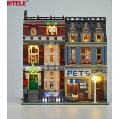 MTELE Brand LED Light Up Kit For Pet Shop Supermarket Compatile With 10218 (NOT Include The Model)