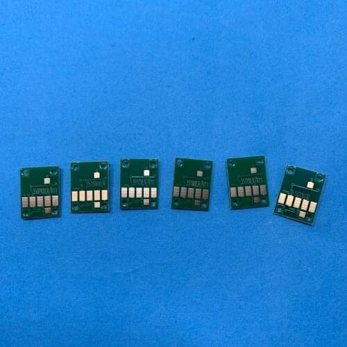 YOTAT 6color permanent chip BCI-350 BCI-351 for Canon PIXUS MG6330 MG7130 iP8730 MG5630 MG6730 MG7530F MG7530