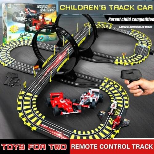 1:43 Scale Railway Toy Electric Track Racing Autorama Circuit Voiture Profissional Slot Car Track Double Sports Toy Kids Gift