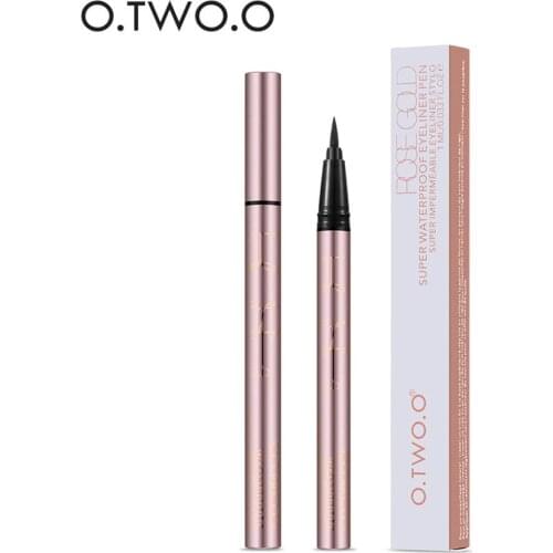 O.TWO.O Brand Liquid Eyeliner Pen Pencil Black Eye Make Up Waterproof Lasting Eye Liner Easy to Wear Eyes Makeup Cosmetics Tools