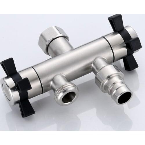 1PC G1/2' Garden Faucet 304 Stainless Steel Brushed Outdoor Bibcock Garden Wash Basin Mop Tap Torneira Parede