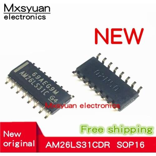 20pcs~100pcs/LOT AM26LS31C AM26LS31CD AM26LS31CDR AM26LS31CDRG4 SOP16 New original