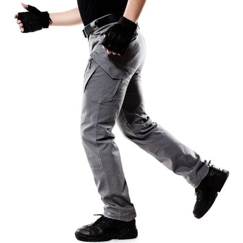 2021 Hot Casual Cotton Pants Stretchable Breathable Dropshipping Tactical Military Cargo Pants Combat Trousers Multi Pockets