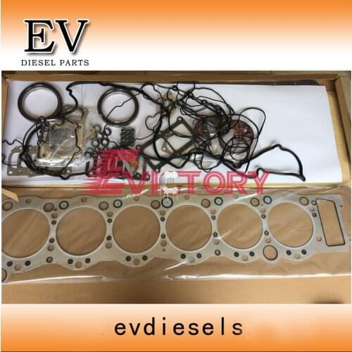 6WG1 6WG1T full cylinder head gasket kit for Hiatch Excavator EX450