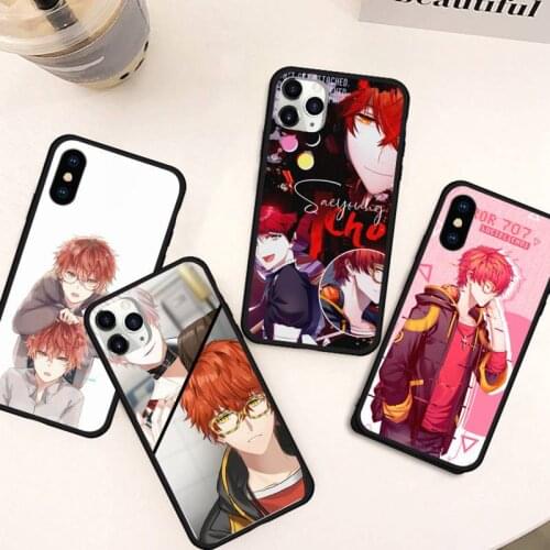 707 Mystic Messenger Japan anime Phone Case for iPhone 11 12 pro XS MAX 8 7 6 6S Plus X 5S SE 2020 XR