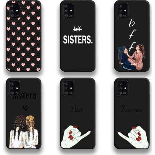 Best Friends Forever BFF Phone Case For Samsung Galaxy A21S A01 A11 A31 A81 A10 A20E A30 A40 A50 A70 A80 A71 A51