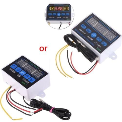 W88 12V/220V 10A Digital LED Temperature Controller Thermostat Control Switch Sensor