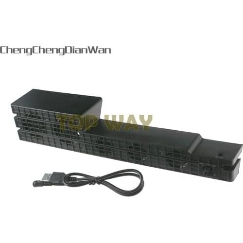 For PS4 Pro Game Console Multifunctional USB Charging Cable External Cooler Fan Temperature Cooling Fans ChengChengDianWan