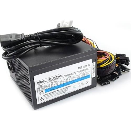 For Seventeam ST-502PAH 500W 100V-260V Power Supply 6.3A 50-60Hz