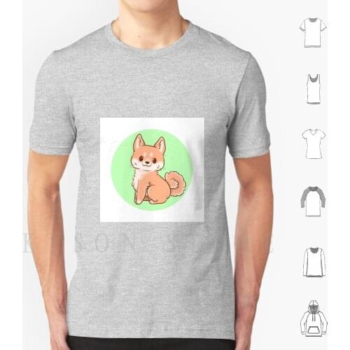 Shiba T Shirt Print For Men Cotton New Cool Tee Shiba Kawaii Dog