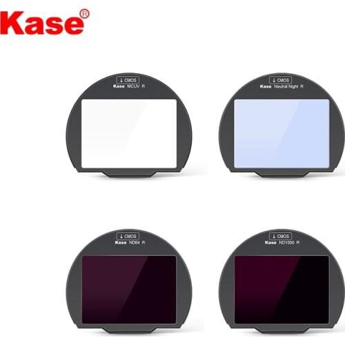 Kase Built-in CMOS Protector MCUV/Neutral Density ND1000 ND64 ND8/Light Pollution Filter for Canon EOS RP Camera