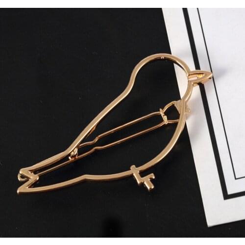 Shuangshuo Fashion Chic Women Lovely Bird Hair Clips Girls Buckle Hairpin Hairgrip Hairdressing Clip Summer Dress Collocation