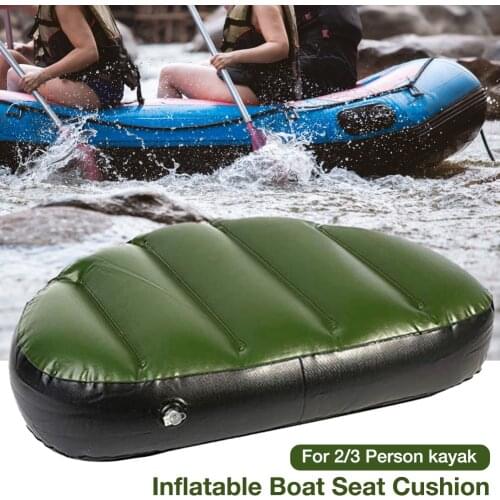 Inflatable Seat For Inflatable Boat Drifting Boat Cushion Waterproof Wear-resistant Comfortable For 2/3 Person Kayak Mat
