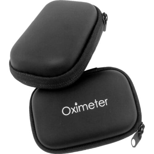 2021 New 1Pc Oximeter Case Waterproof Hard Multipurpose Portable EVA Box Storage Bag Zipper Pouch for Co-Worker