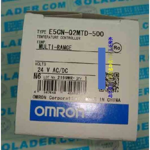 New thermostat E5CN-Q2MTD-500