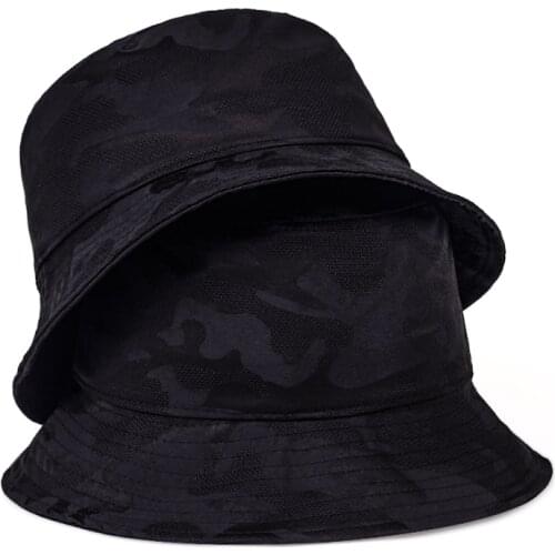 New breathable camouflage fisherman hat fashion shade bucket hats men women outdoor travel leisure cap cotton Panama caps