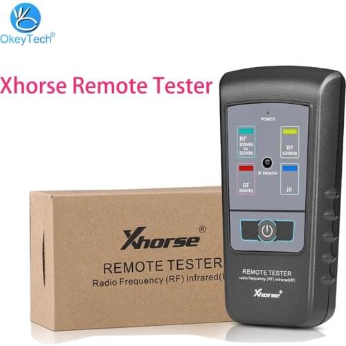 Xhorse Remote Tester for Radio Frequency Infrared for 300Mhz-320hz 434Mhz 868Mhz Radio Remote Tester